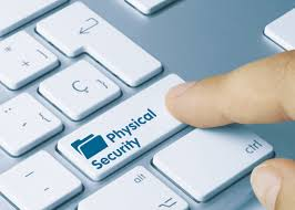 teclado de um notebook com a tecla "Physical Security"